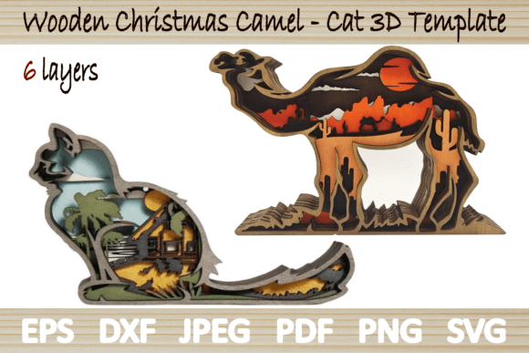 2 Camel Cat 3D - 6 Layers Review