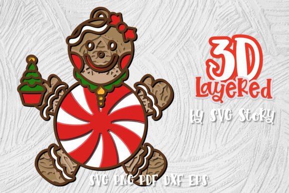 3D Christmas Candy Peppermint Candy 02: A Designer's Review