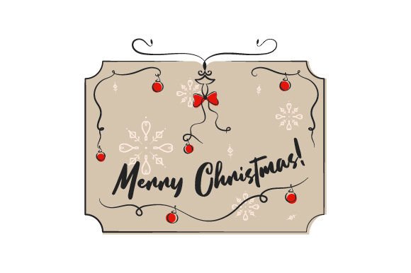 Christmas Post Card, Vintage - Merry Christmas