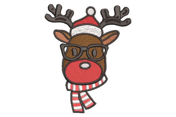 Christmas Reindeer with Glasses: A Digital Product Creator's Review