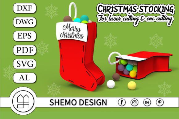 Christmas Stocking for Laser Cutting: A Designer's Review