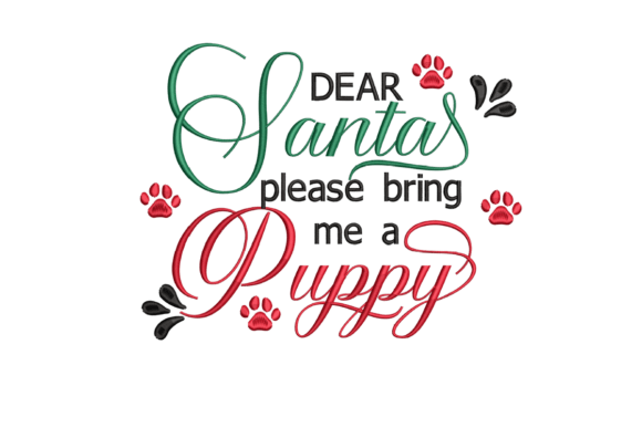 Dear Santa Please Bring Me a Puppy: A Christmas Design Review
