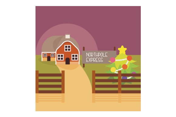 Farmhouse Christmas - Northpole Express for Holiday Branding