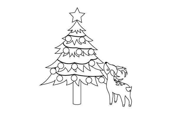 Kawaii Christmas Coloring Page: A Designer's Review