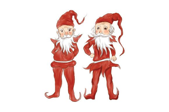 Reviewing 1800s Christmas Elves - Watercolor for Real Publishing
