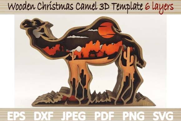 Wooden Camel 3D Christmas Ornament SVG: Winter Amp Branding Review