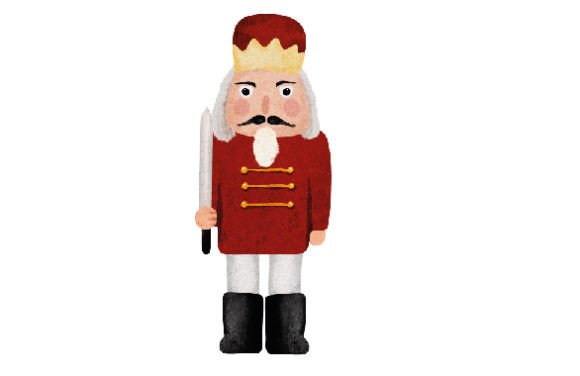 Woodland Christmas - Wooden Nutcracker, Watercolor Review